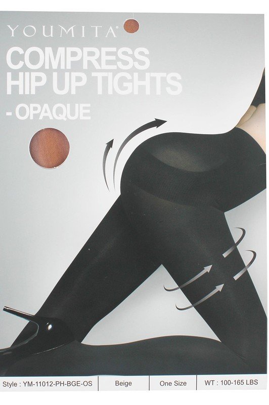 CONCEALER PANTYHOSE - COMPRESS HIP UP TIGHTS