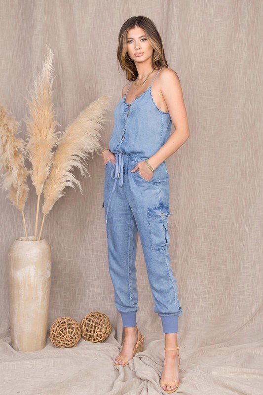 Denim Jumpsuit