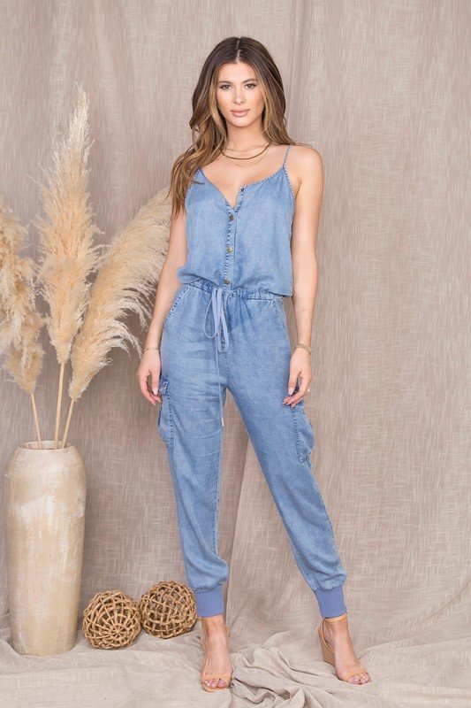 Denim Jumpsuit