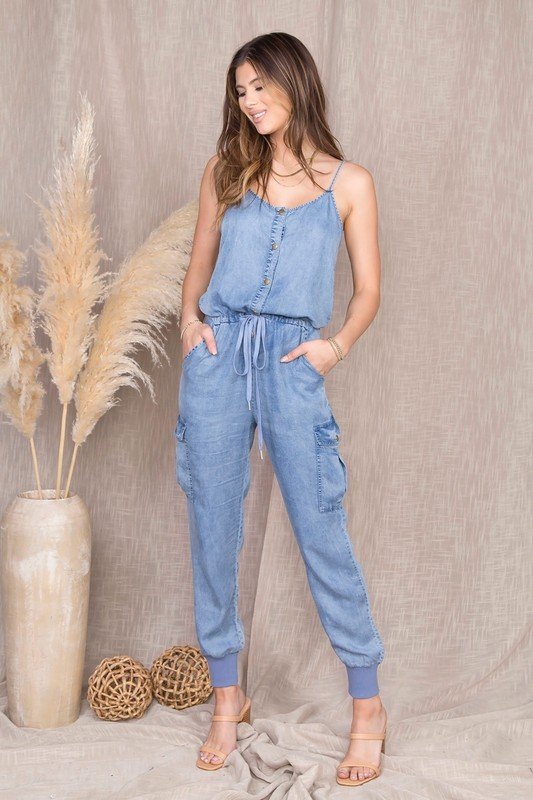 Denim Jumpsuit