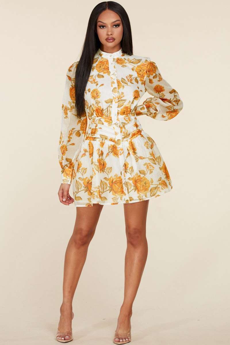 SPRING FLOWER DRESS