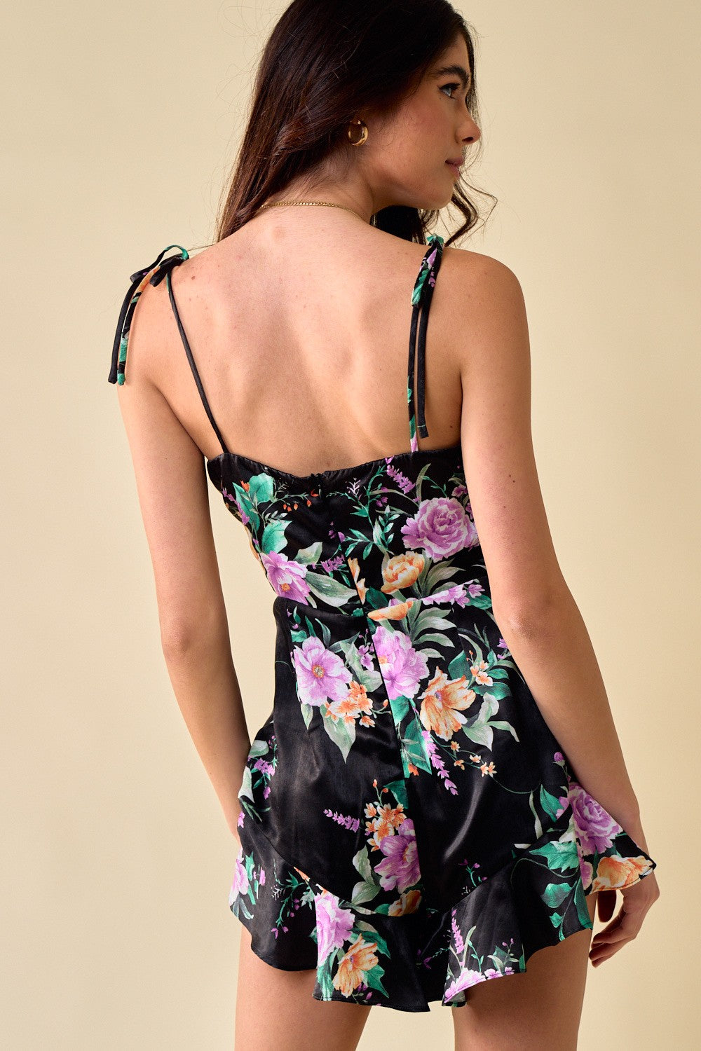 FLORAL PRINTED ROMPER