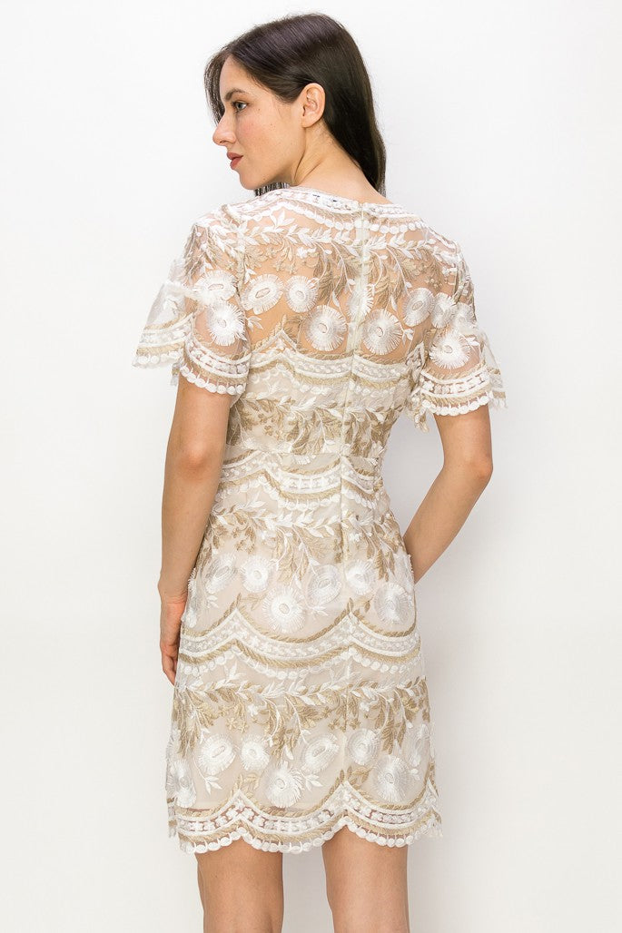 LACE MINI DRESS