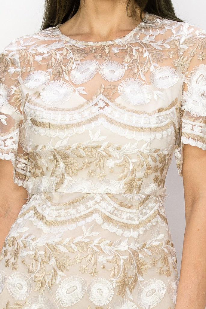 LACE MINI DRESS