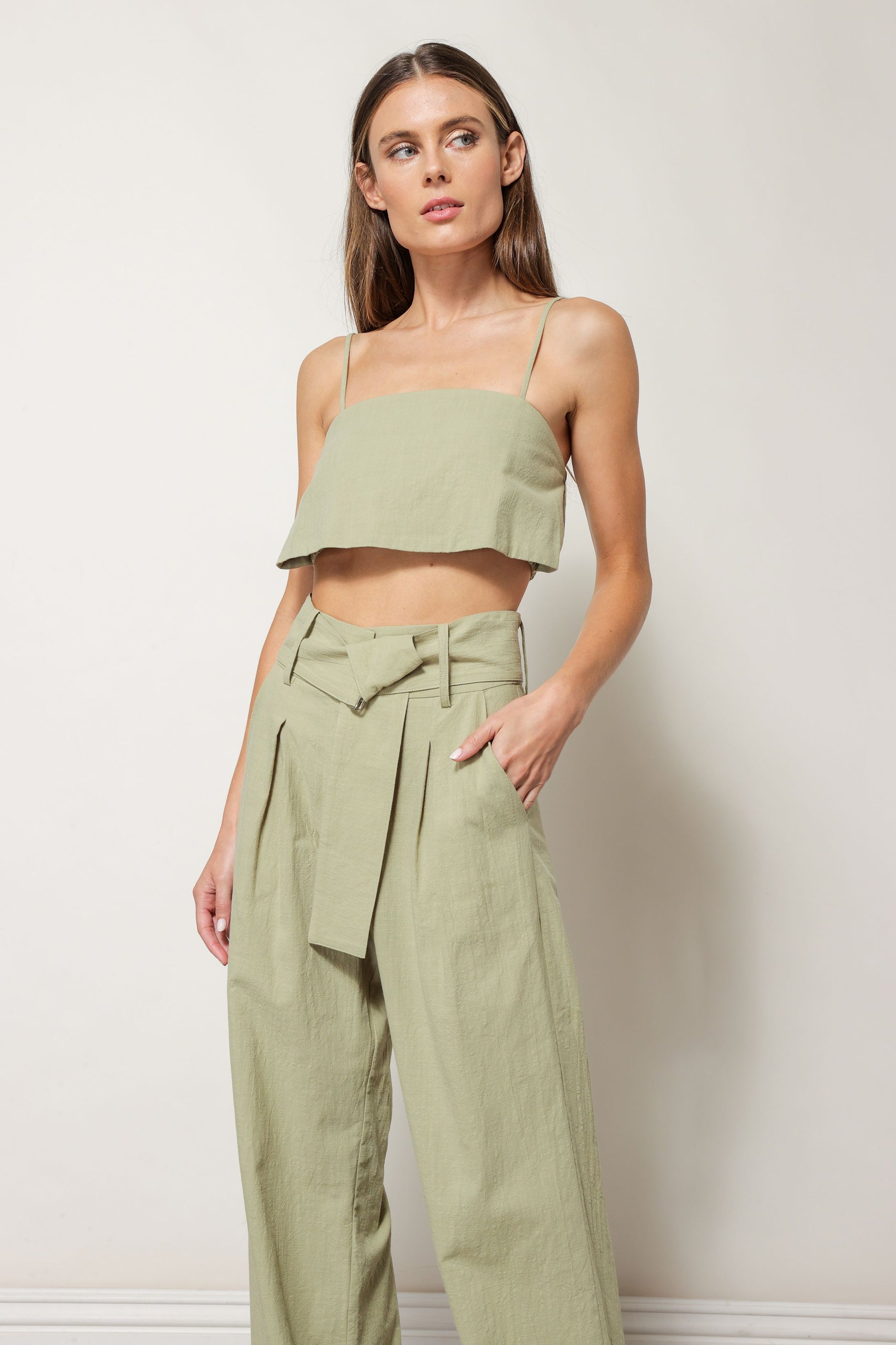 Emerson Pant & Top Set - Olive