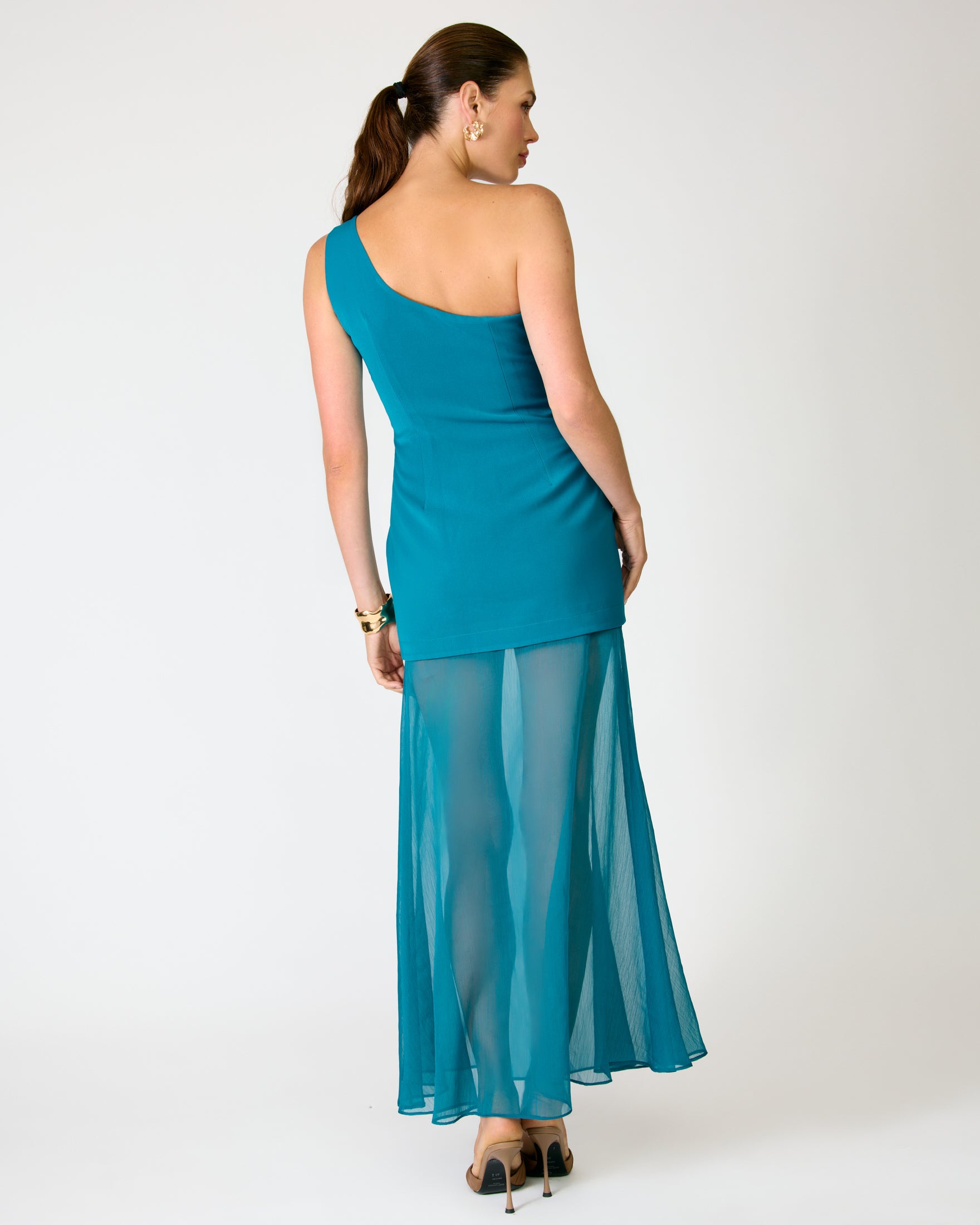 NIKOLETA MAXI DRESS - TEAL