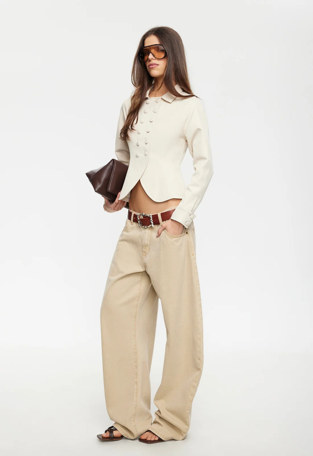 FORM JACKET - CREAM