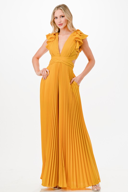 CUT OUT DETAIL JUMPSUIT