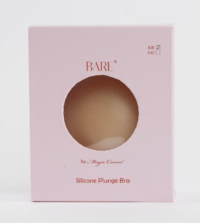 BARE SILICONE PLUNGE BRA