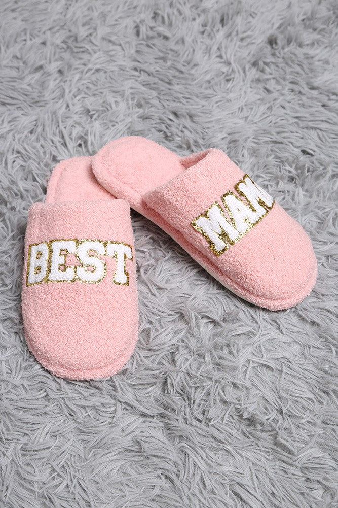 SEQUINED BEST MAMA WINTER SLEEPERS