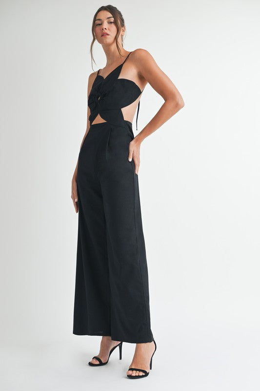 FLORA LINEN JUMPSUIT