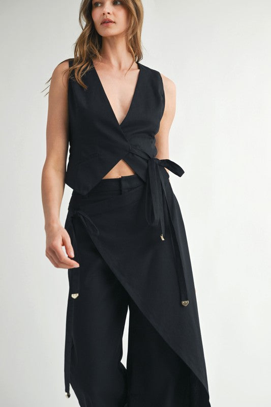 VEST TOP AND PANT SET