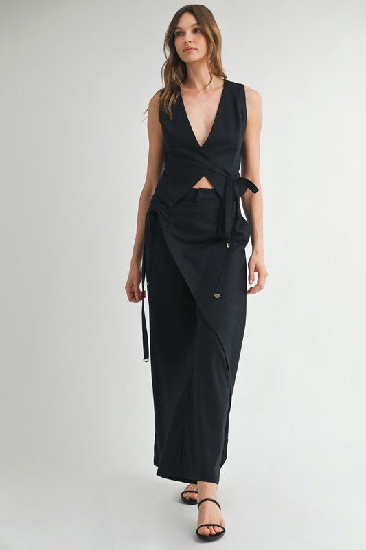 VEST TOP AND PANT SET