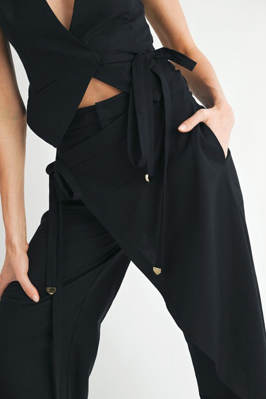 VEST TOP AND PANT SET