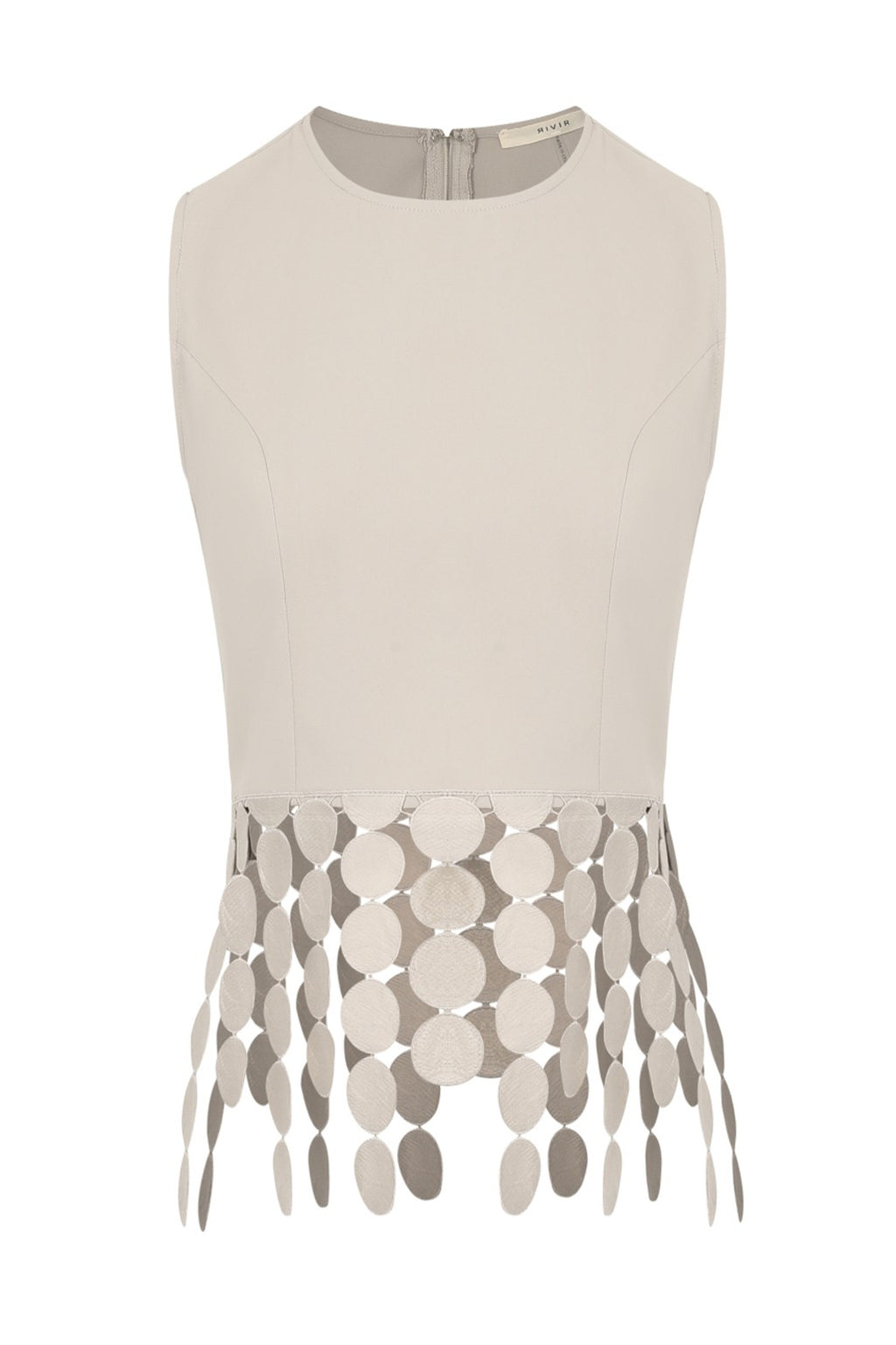 Sleeveless Top - Beige