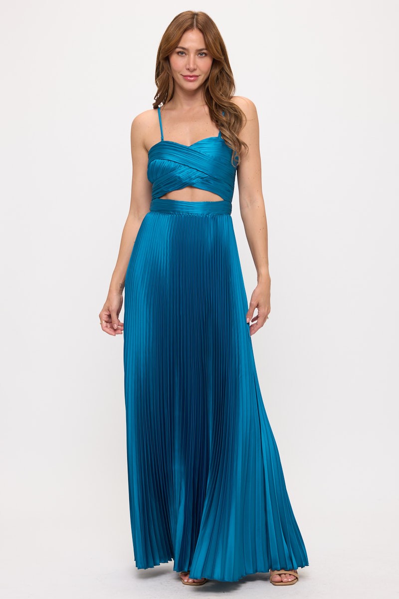 MAXI DRESS - TEAL