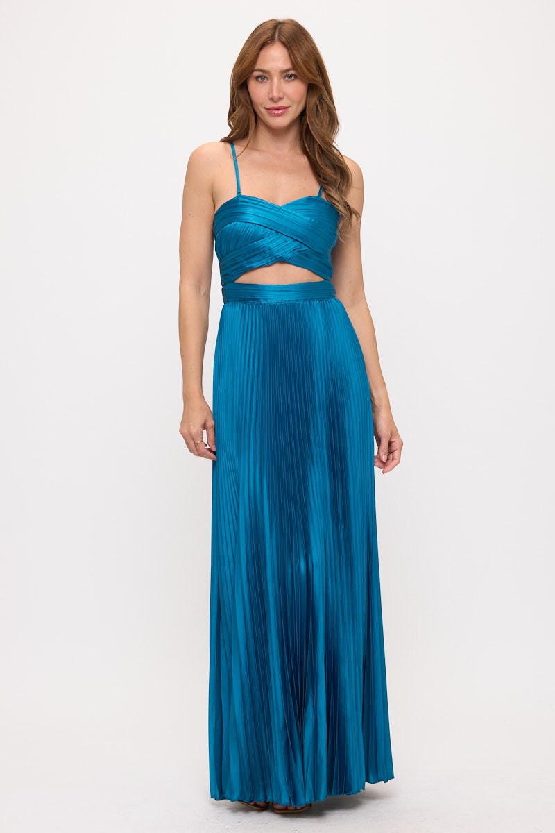 MAXI DRESS - TEAL