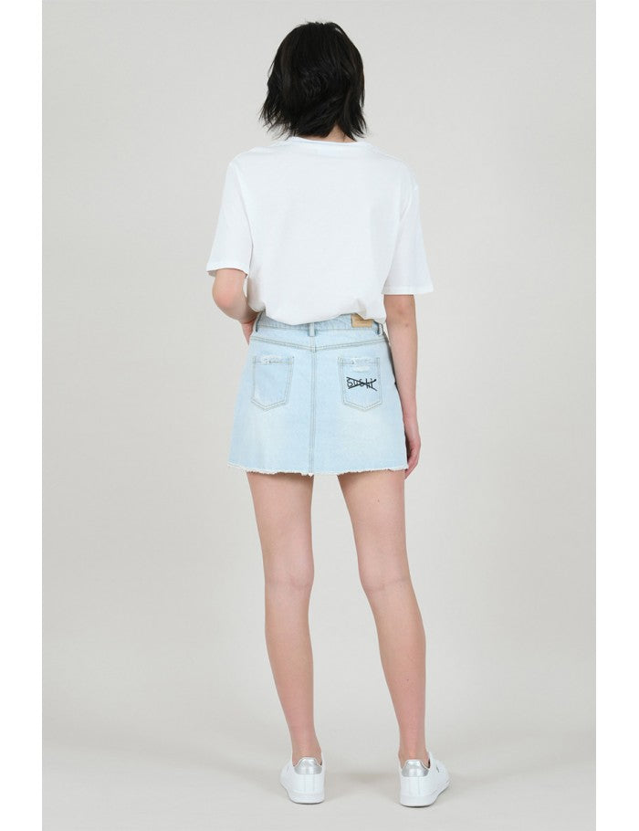 Denim Mini Skirt