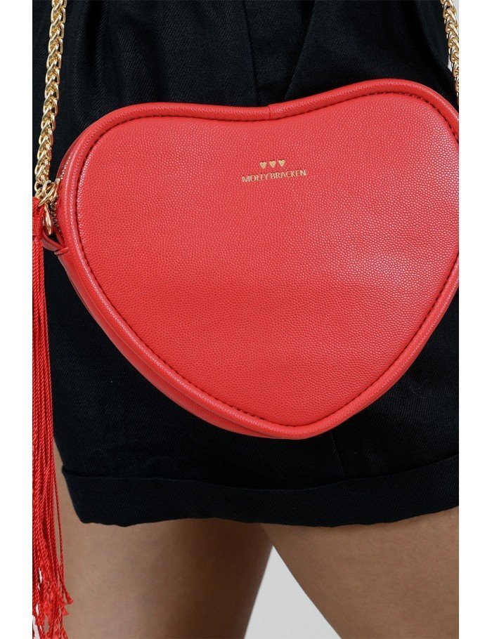 CARTERITA EN FORMA DE CORAZÓN - BLACK