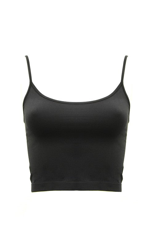 SEAMLESS CAMI CROP TOP