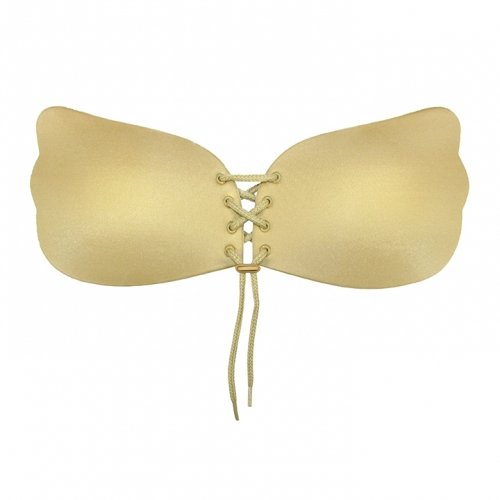 INVISIBLE PUSH UP BRA - BLACK