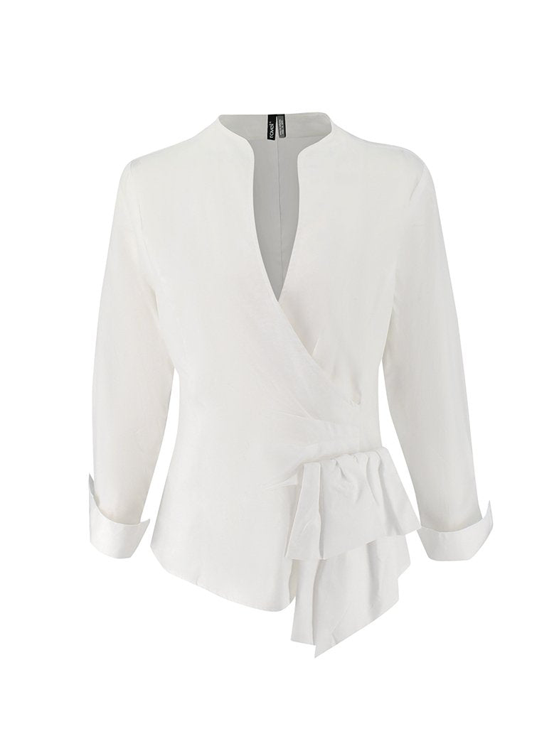 CAMISA CON DETALLE EN CINTURA