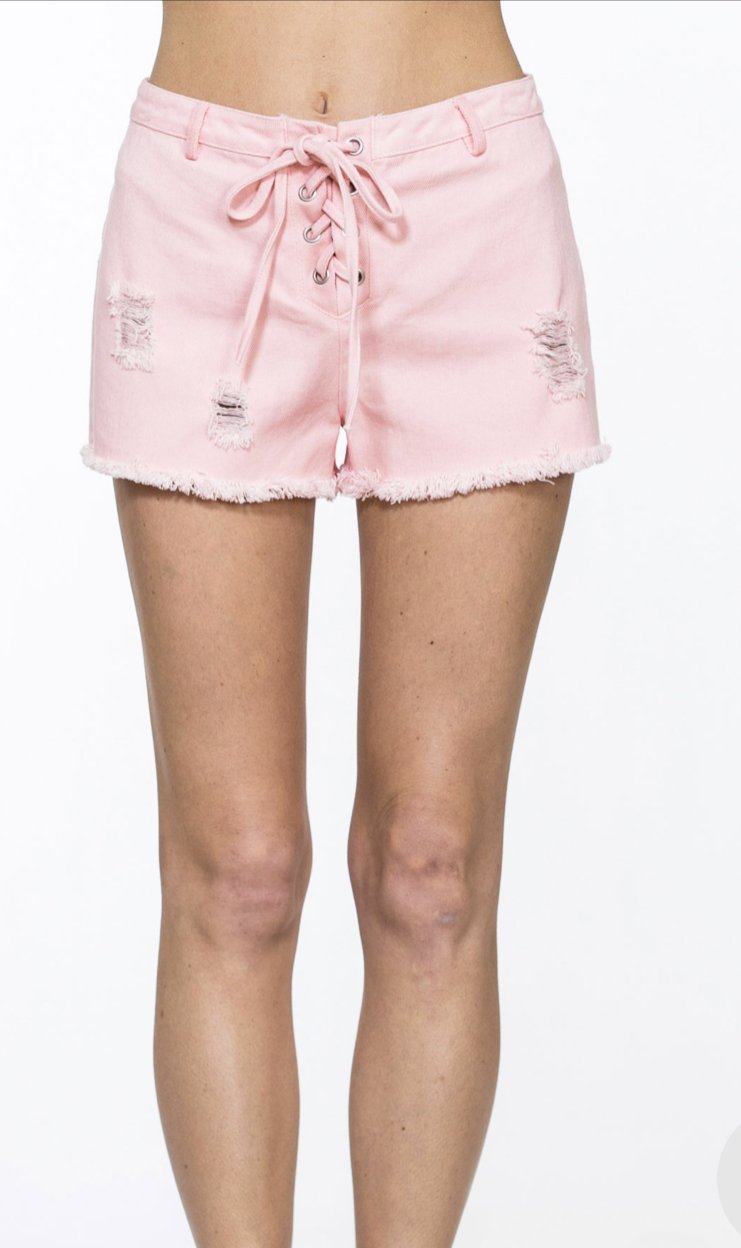 SHORT ROSADO