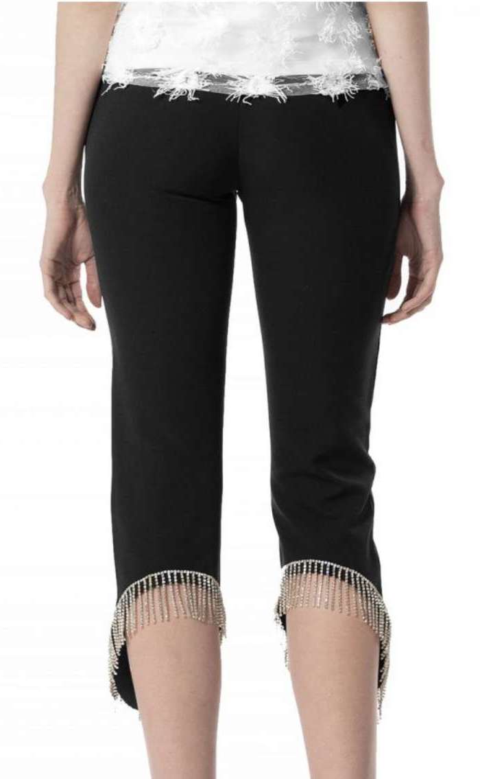 PANTALON CON RHINESTONES