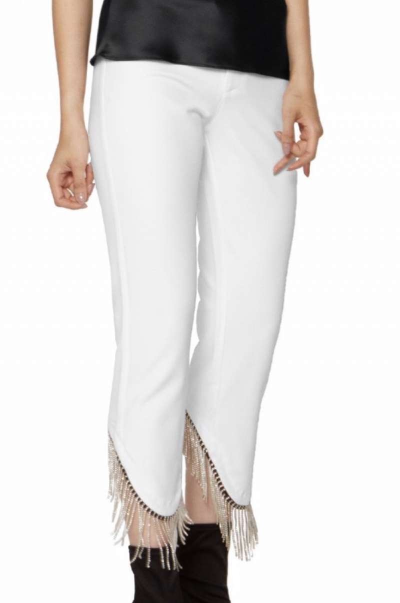 PANTALON CON RHINESTONES