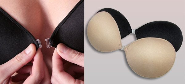 INVISIBLE BRA - BLACK