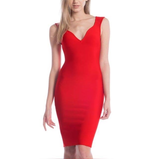 Mini Dress - Red