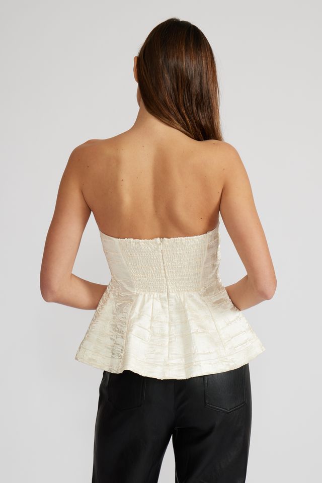 Amy Sleeveless Top Champagne