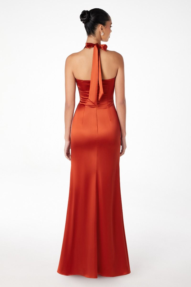HALTER MAXI DRESS - SIENNA