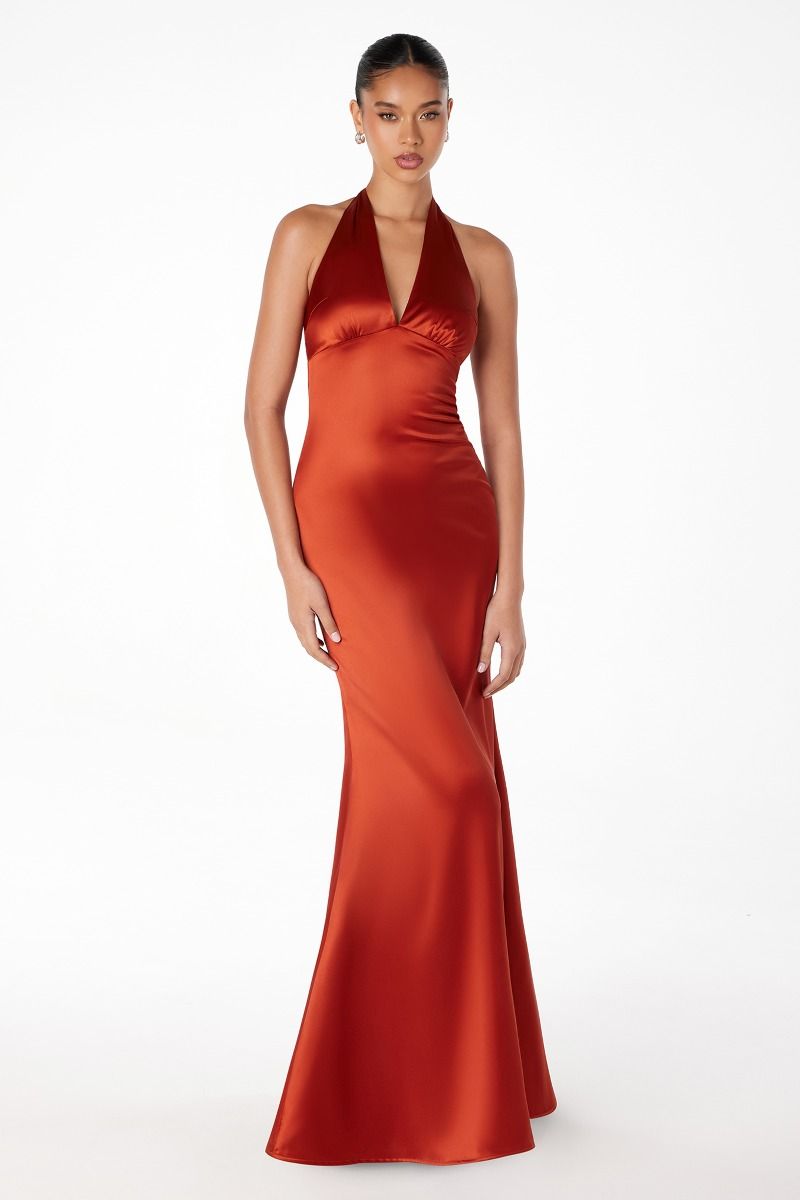 HALTER MAXI DRESS - SIENNA