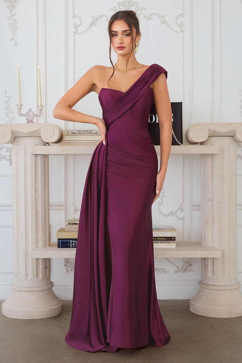 MAXI DRESS - EGGPLANT